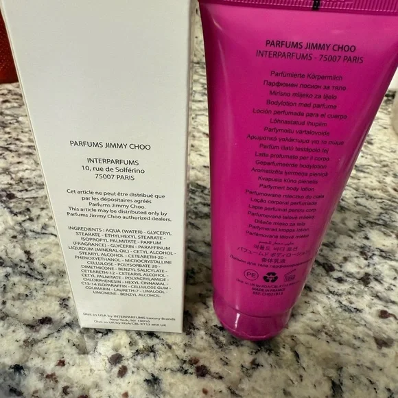 Jimmy Choo Rose Passion Body Lotion - Picture 3 of 3